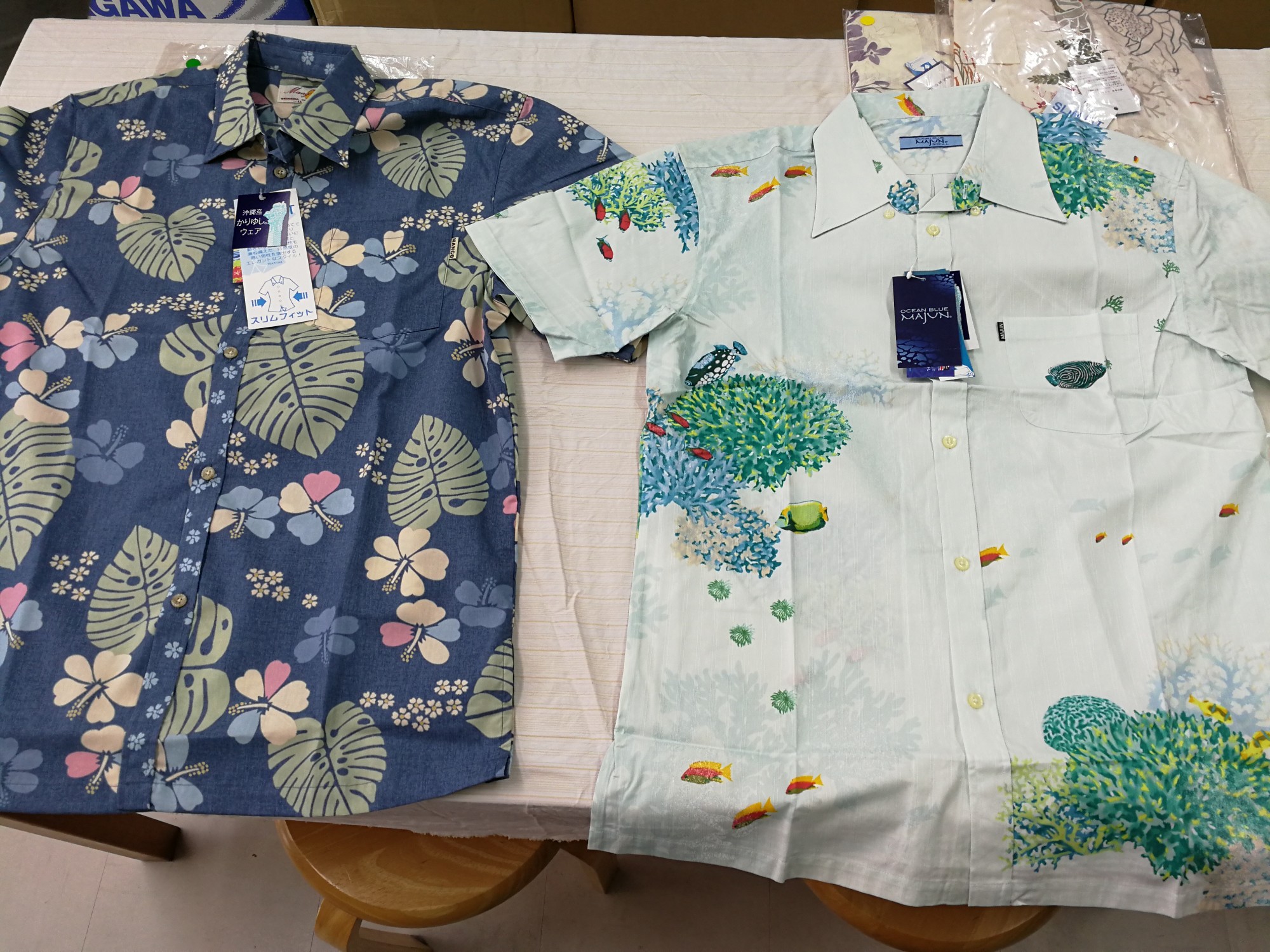 かりゆしウェアがなんと3000円だった 沖縄県衣類縫製品工業組合の事務所横の店舗は激安です ウリ Okinawa